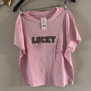 Zoe + Liv Cradle Pink Short Sleeve Tee - XXL